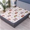 Hearda Traversa Letto Lavabile Anziani Bambini Riutilizzabile Traversa Assorbente Impermeabile per Incontinenza, Traspirante Reversibile Coprimaterasso Singolo Matrimoniale (Cucciolo,150x200cm)