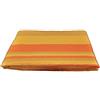 Casatessile Kiara rigato copriletto copridivano telo arredo cm 180x260 - GIALLO
