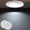 APCENS Luce Soffitto con Sensore Movimento a Batteria, 16 cm Senza Fili, Montaggio a Incollaggio, 210 Lumen 6000K, per Corridoio/Cantina, Confezione da 2