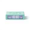 Lexon Flip Mini Sveglia Digitale da Viaggio, Orologio LED On/Off con Luminosità Regolabile, Ricaricabile e Tattile, Ideale come Sveglia da Comodino - Menta