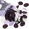 PATIKIL Confezione da 500 Petali di Fiori Artificiali Petali di Rosa | di Seta, Viola Chiaro/Viola Scuro/Bianco Crema, Cestino di Fiori Finti, per Decorazioni Matrimoniali Cena Tavolo