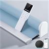 TIPIACE Tende Smart Motorizzate Oscuranti Impermeabil (Light Blue) | Motore Silenzioso, Telecomando, Compatibile Alexa, Tessuto Impermeabile, Oscur.Totale, Personalizzabili, per Casa e Ufficio