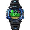 Dayllon Kids Watch Digital Outdoor Sport Waterproof Boys Watches Alarm 12/24H 7 retroilluminazione colorata Cronometro per 3-15 anni regalo