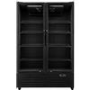Generic Armadietto per bevande professionale a 2 ante vetrate nere - 1020 litri - freddo ventilato