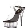 Pleaser - Del608/C/M, Sandali da Donna