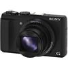 Sony DSC-HX60 - Fotocamera digitale da 20,4 megapixel, zoom ottico 30x, display LCD da 7,5 cm (3), sensore CMOS Exmor R, NFC/WiFi), colore: Nero