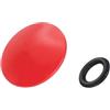 PATIKIL Pulsante Dell'Otturatore Fotocamera Pulsante Di Scatto 10mm Rosso | Pulsanti Fotocamera, In Rame Puro, Con Superficie Convessa, Per Nikon Per Fujifilm Per Leica DSLR/SLR