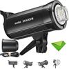 GODOX SK400II-V SK400IIV Flash da Studio Professionale,GN65,Attacco Bowens | Tempo di Ricarica 0,1-1,5s,Sistema Wireless 2.4G X,con Lampada Pilota a LED 10W per Fotografia(Versione Aggiornata SK400II)
