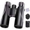 K&F Concept Binocolo compatto 12 x 32 per bambini e adulti BAK4 Prism | FMC - Pellicola a banda larga verde per bird watching, avventure all'aperto, spettacoli e concerti