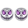 Qings Orecchini Halloween in Argento 925 Piccoli Orecchini Teschio Scheletro Ragno Fantasma Zucca per Donne Vintage Regali di Halloween