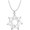 Sofia Milani - Collana da Donna in Argento 925 - Ciondolo a Sol