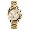 Michael Kors Bradshaw orologio al quarzo cronografo con cinturino in acciaio inossidabile dorato da donna MK5798