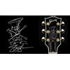 GuitarCustom Slash Guns Headstock Stickers Vinyl Decoration Guitar & Bass Adesivi decorativi (argento)