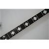 GuitarCustom Iron Cross Baron Red Fret Markers Stickers Inlay Chitarra & Bass (Argento)