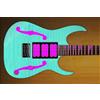 GuitarCustom Faux Holes Sticker Vinyl Body Guitar & Bass Adesivi Vinile per Chitarra (Magenta)