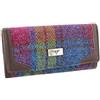 Glen Appin Harris Tweed LB2000 - Borsa pieghevole da donna, Colore46 Multi Tartan, 10.5 x 19 x 3 cm, Borsetta
