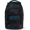 satch Pack Zaino per la scuola a partire dalla 5a classe, ergonomico, 30 l, ideale per l'organizzazione notturna, colore nero, multicolore, taglia unica, Casual