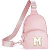 YOOLIFE Borsa a tracolla per bambine, borsa a tracolla, borsa a tracolla, borsa a tracolla, borsa a tracolla, borsellino, regalo per ragazze, bambini, adolescenti, Colore: rosa., M, Classico