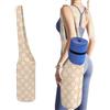 Hiseng Borsa Tappetino Yoga in Tela con Tasche | Tessuto in Tela Tote Palestra. Tasche Capienti per Accessori e Oggetti Personali. Perfetto per Yoga, Pilates e Fitness
