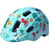 Fzaqwen Casco di per Bambini Casco Bici Casco Skate Casco Roller Casco Sport Protezione Impatti Rivestimento PC Interno Calzata Leggera Traspirante Cinturino, Ciano Oceano, Taglia Unica