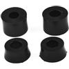 Lastdaytime Skateboard per pivot Cup Set 4Pcs PU Boccole Rosso 95A Skateboard | Giallo 85A soft ride, ideale per crociera, assorbimento degli urti, compatibile con longboard, 4 pezzi