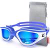 ZIONOR G1 NEW - Occhialini da nuoto polarizzati per adulti, unisex | Antiappannamento, protezione UV al 100%, impermeabile e nasello regolabile