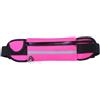 Generic LVJMJ Cintura da corsa resistente al sudore per uomo e donna, grande capacità, marsupio con striscia riflettente, tasca principale con cerniera e tasche laterali, foro per cuffie, cinturino regolabile