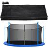 Generisch Rete di sicurezza per trampolino rotondo con cinghie regolabili | Rete per trampolino esterno per campeggio, giardino, terrazza, cortile, casa, palestra, parco giochi