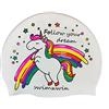 Swimxwin Cuffia in Silicone da Nuoto Piscina Unicorno Dreams