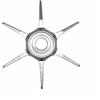 Baoblaze Fishing Reel Wrench Pomello Mulinello Bobina Ricambio Regolazione Maniglia Drag in Alluminio Lavorato CNC per Taratura Freno Adatta a Shore Jigging Pesca Costiera Lago Viaggi, Silver