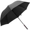 Generic XYNSNDB Ombrello da Golf Ombrello da Golf Antivento Automatico con Bastone Aperto Ombrello Resistente da Uomo Britannico con Baldacchino Ventilato (Blu : Nero Set, Dimensioni : 96cm)