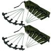 Lidsters Fishing Supplies 20 picchetti da pesca alla carpa e pescatore BIVY BROLLY