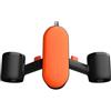 EWsdsfs Scooter Elettrico subacqueo for Il Nuoto in Piscina e Le Immersioni subacquee(Orange)