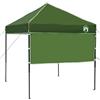 Generic Tenda protettiva 194 x 194 x 251 cm Tessuto verde impermeabile con visiera