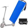 GJCKOPIUFA Batteria Per E-Bike 24V 20Ah Al Litio Con Caricabatterie 7S3P, Pacco Batteria Ricaricabile Agli Ioni Di Litio, Batteria Per Scooter Elettrico Con Protezione BMS XT60+DC