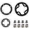 yotutun Corona per Bici, 64/104 BCD 22T 32T 44T Piastra Pedivella Bicicletta Piastra Catena con Bulloni per Bici da Corsa, Bicicletta da Montagna, MTB, Ebike
