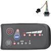 COSINE S810 - Contatore elettrico per bicicletta con display a LED, 36 V, IP65, per contatore di bicicletta elettrica SM, 5 + 2 pin