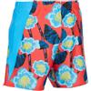 Kes-Vir Costume da bagno per ragazzi e ragazze, motivo floreale, con slip interno impermeabile integrato, per incontinenza, resistente al cloro, UVF 50+, tessuto