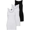 Vero Moda Vmmaxi My Soft - Canottiera Lunga, Confezione da 2 Parte Superiore Donna