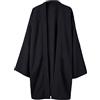 HAORUN Uomini Giapponese Cappotto Kimono Top Jacket Lungo Cardigan Yukata Allentato Retro Vintage Outwear
