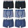 SICEM INTERNATIONAL SRL 6 Pezzi Boxer Uomo Mutanda Intimo Underwear Navigare Elasticizzato 2847