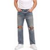 Diesel Dagh-XP 084ZS Jeans Uomo Regular Straight (36W / 32L, Blu)