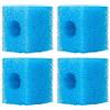 NO.17 Spugna Filtro per Acquario, confezione da 4 di bio-schiume per filtro interno da 500L/H 800L/H
