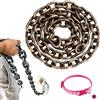 Generico Iron Paw TouchLink Leash, Funny Dog Leash Chain (Copper,S-1.5m)