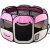San Marco recinto per cani da interno, box interno per cani, recinto per cani interno, disponibile in diversi colori (Rosa)