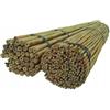 DIXIE STORE Dixiestore bastoncini di bambù | Pali di bambù Set di supporti per fiori | Bastoncini per piante robusti, 120 cm x 8-10 mm, 25 pezzi, Ampio utilizzo, supporto vegetale, colore naturale