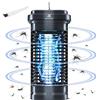 Homesuit Trappola per Mosche Elettrico Insetti Killer Lampada Repellente per Zanzare da Esterno 20W 4000V Zapper Elettrico per Zanzare Efficace per Ridurre gli Insetti Volanti