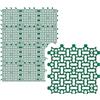 GARDENIX Griglia per prato, 12 pezzi, 50 x 50 cm, 3 m², a nido d'ape per prato, in ghiaia, colore: verde