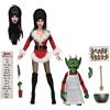 Neca Elvira, Mistress of the Dark figurine Clothed Very Scary Xmas Elvira 20 cm