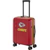 travelite NFL Trolley Rigido Bagaglio a Mano Kansas City Chiefs, 40 x 55 x 20 cm, trolley ABS conforme Lufthansa, Eurowings, valigia cabina con lucchetto TSA e 4 doppie ruote, 2,8 kg, 36 L